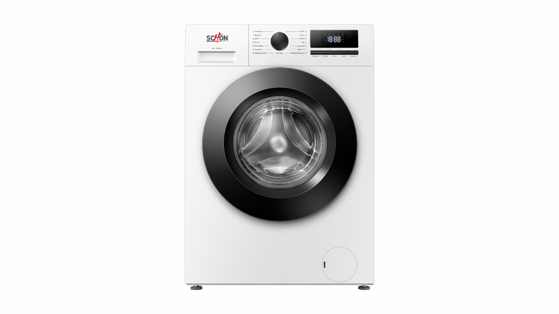 Lavatrice a carica frontale 9 kg